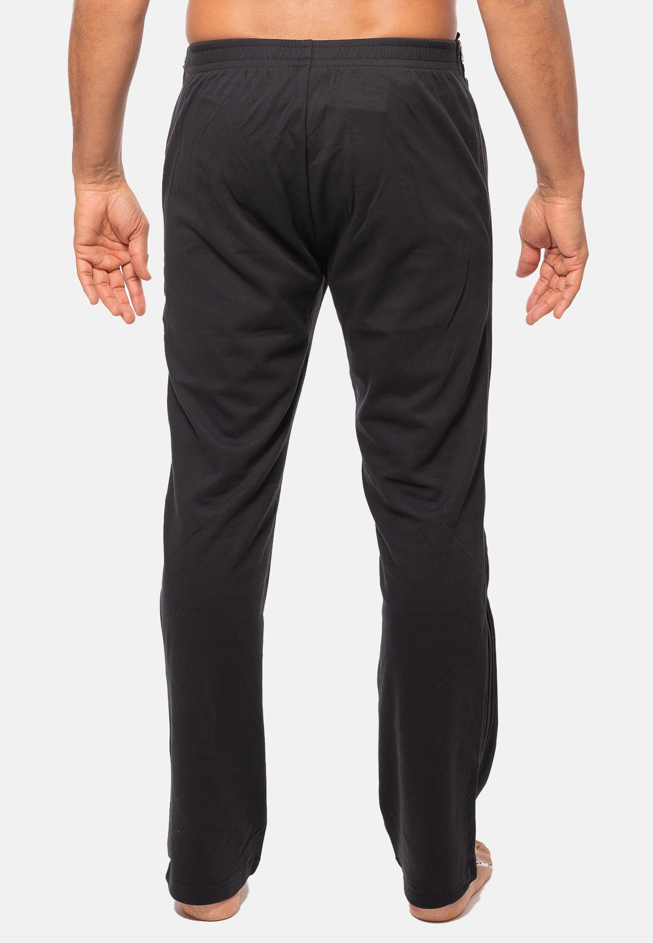 Hajo Jogginghose Basic (1-tlg) Funktions-Rehahose - Baumwolle - Zwei Hosentaschen