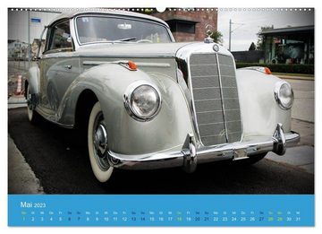 CALVENDO Wandkalender Mercedes Classics (Premium, hochwertiger DIN A2 Wandkalender 2023, Kunstdruck in Hochglanz)