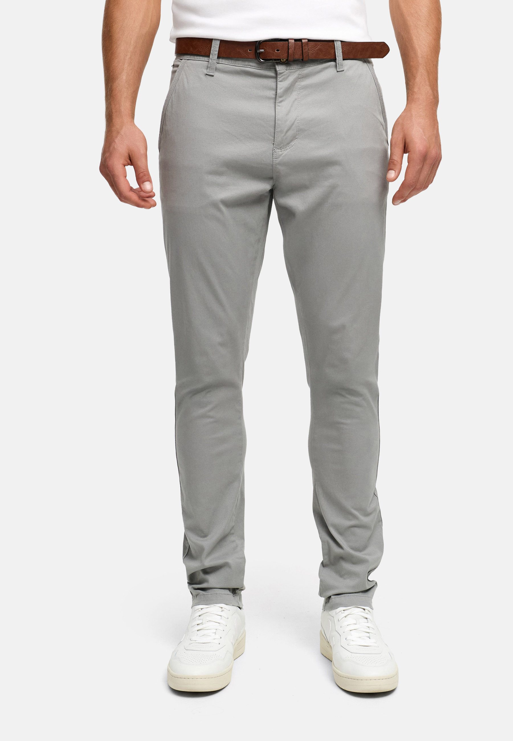 Chinohose Herren INPilli Regular-Fit Baumwollhose