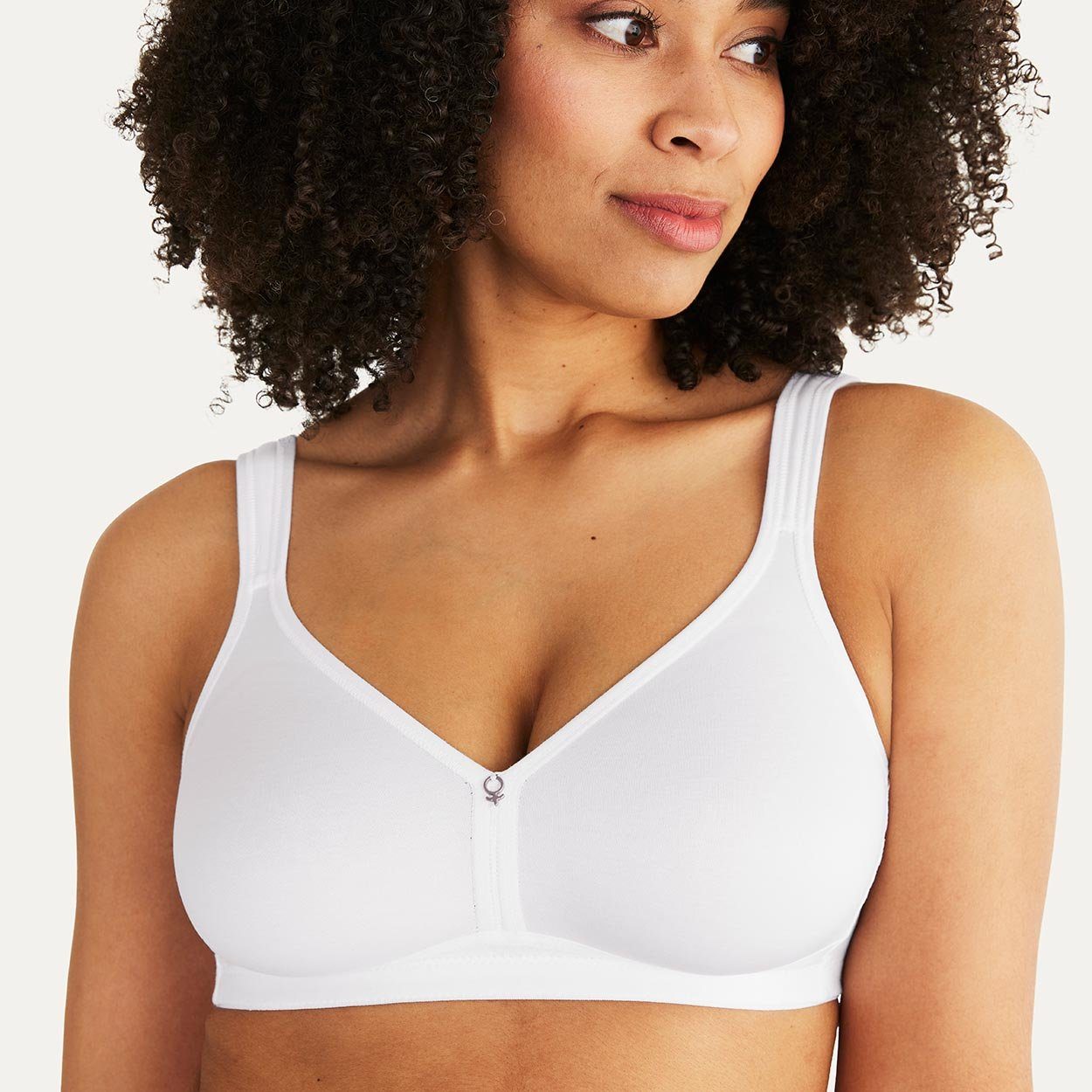 Swegmark of Sweden Bügelloser BH Clean Cotton mit verstellbaren Trägern