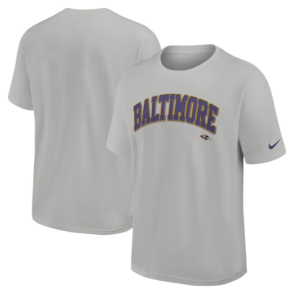 Nike T-Shirt Nike T-Shirt Baltimore Ravens Nike SS Loose Fit Cotton günstig online kaufen