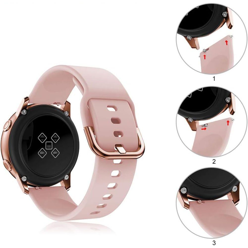 Uhrenarmband FELIXLEO Galaxy Samsung 4 Armband, für Ersatzarmband Watch 40mm/44mm Universal