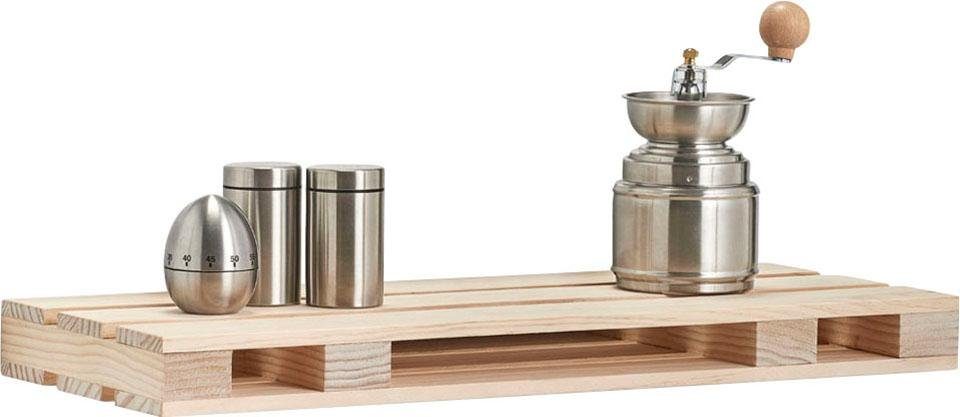 Zeller Present Ablageregal Palette, Modernes Paletten Design