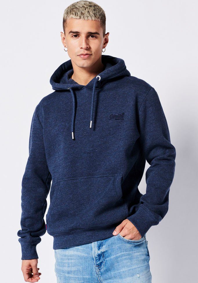 Superdry Kapuzensweatshirt LOGO EMB HOOD vintage navy | Sweatshirts