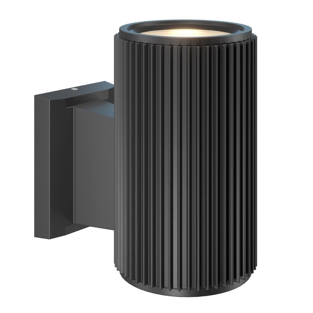 click-licht Deckenleuchte Wandleuchte Rando in Schwarz E27 IP54 160mm, keine Angabe, Leuchtmittel enthalten: Nein, warmweiss, Aussenlampe, Aussenwandleuchte, Outdoor-Leuchte