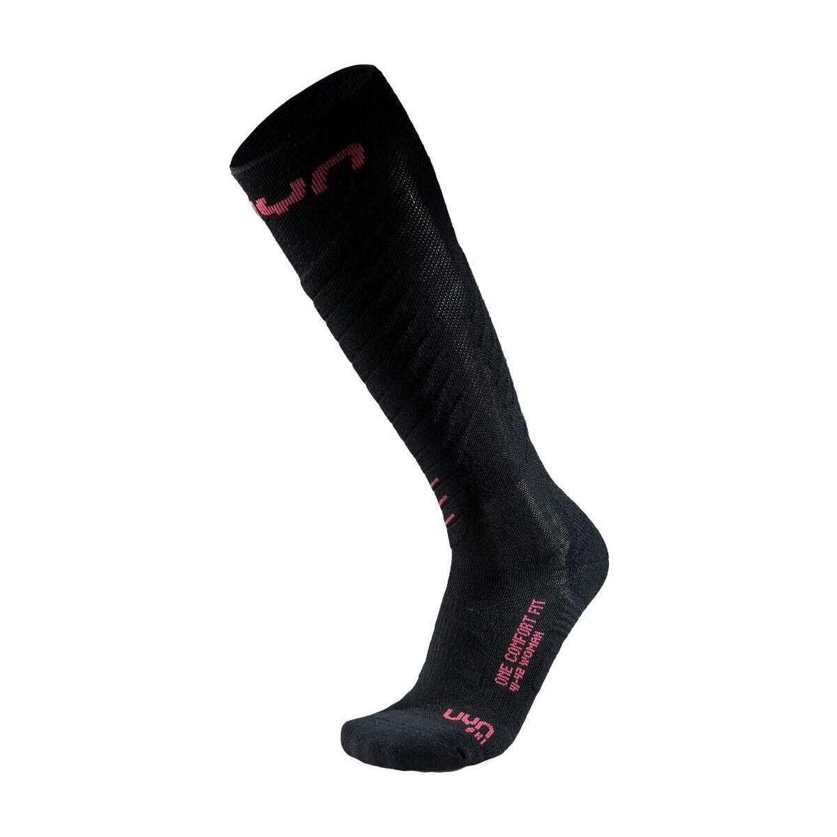 UYN Skisocken Woman Ski Comfort One Socks Hochwertige Skisocken mit Merinowolle, ergonomischer Einlegesohle und