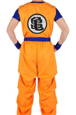 GalaxyCat Kostüm 3-teiliges Kostüm von Son Goku beim Herr der Schild, Kame Cosplay Kostüm von Son Goku
