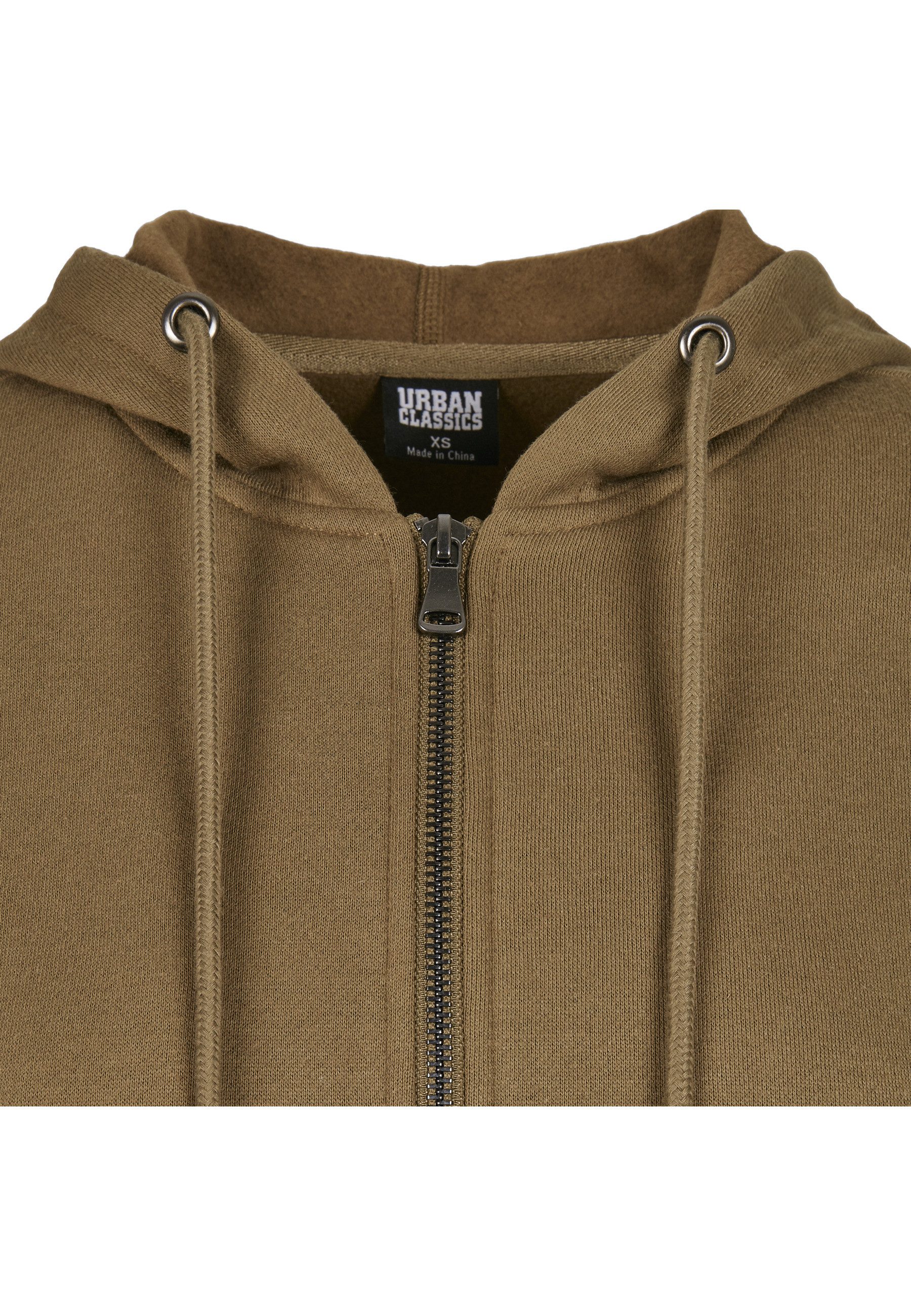URBAN CLASSICS Sweatjacke Urban Classics Damen Ladies Sweat (1-tlg)