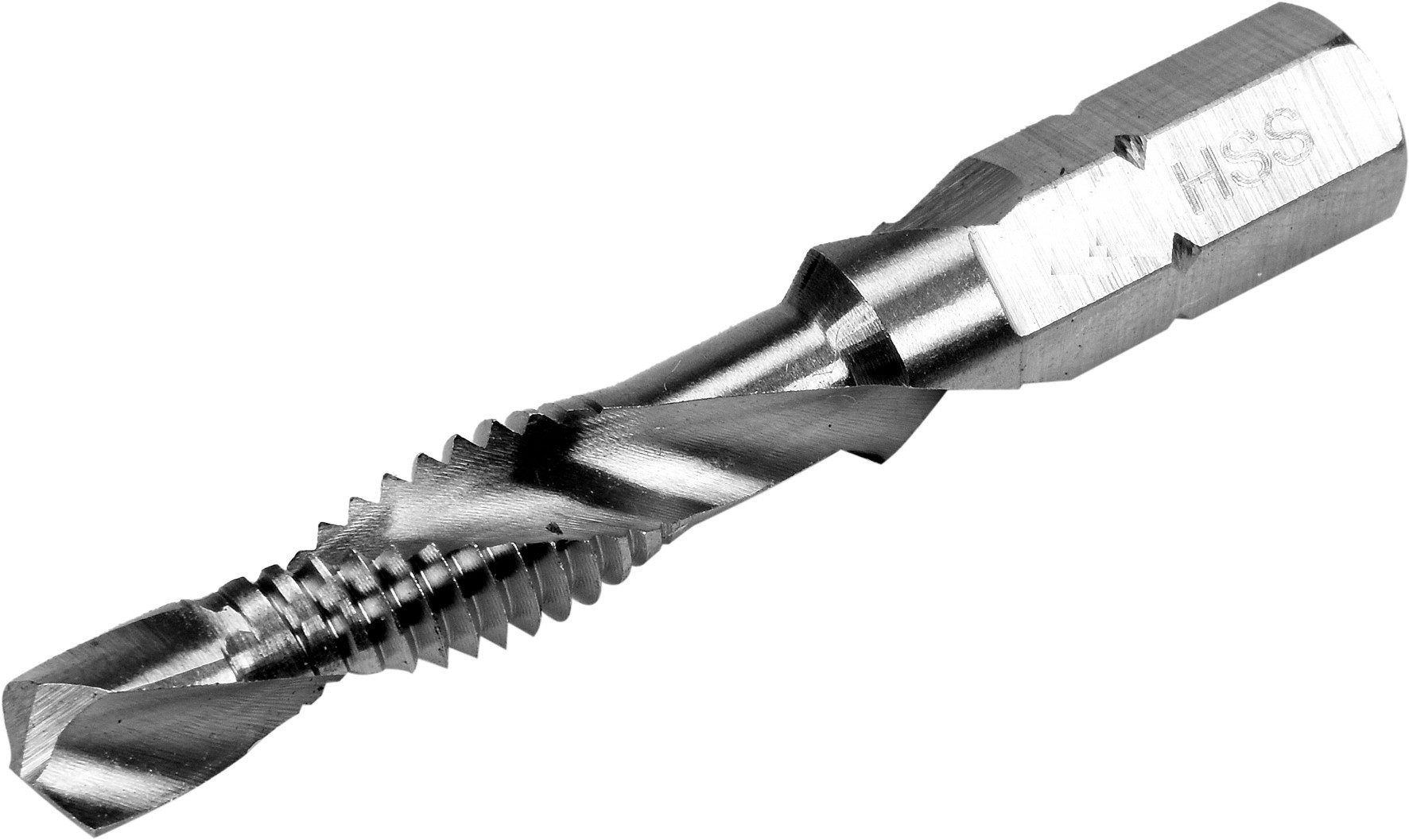 TRIZERATOP Metallbohrer Gewindebohrer HSS Sechskantaufnahme M3 - M10, (Gewindebohrer HSS Sechskantaufnahme M3mm, Gewindebohrer HSS Sechskantaufnahme M3mm)