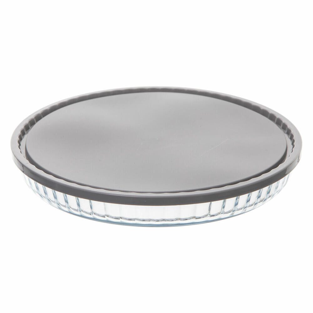5five Simply Smart Tarteform KeepEat mit Deckel, 27.5 cm