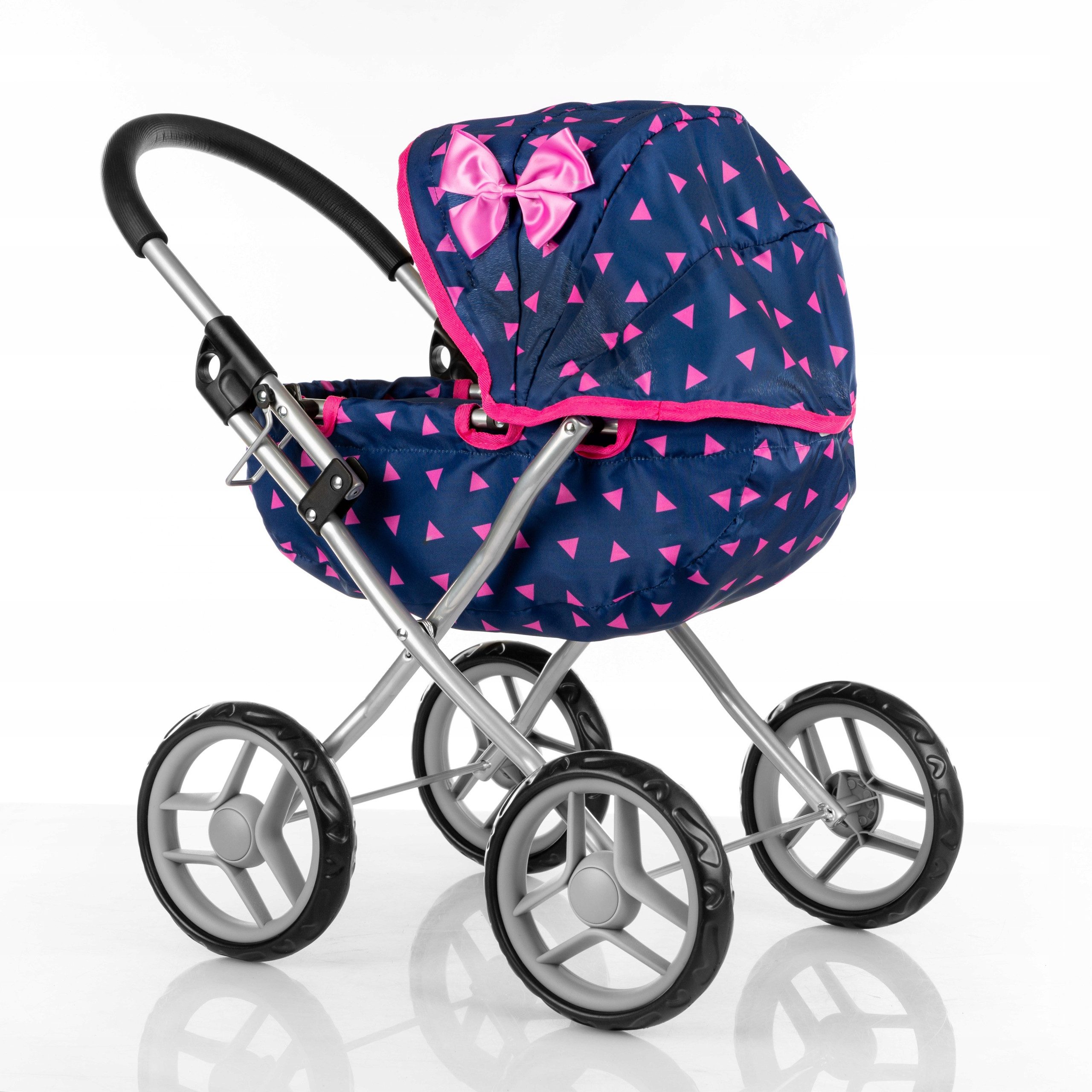 Kinderplay Dolls & Strollers Puppenwagen Puppenwagen Gondel – Leicht & faltbar – Rollenspiel für Kinder
