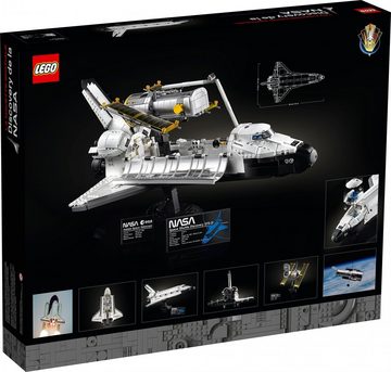 LEGO® Konstruktionsspielsteine LEGO® Creator Expert - NASA-Spaceshuttle „Discovery“, (Set, 2354 St)