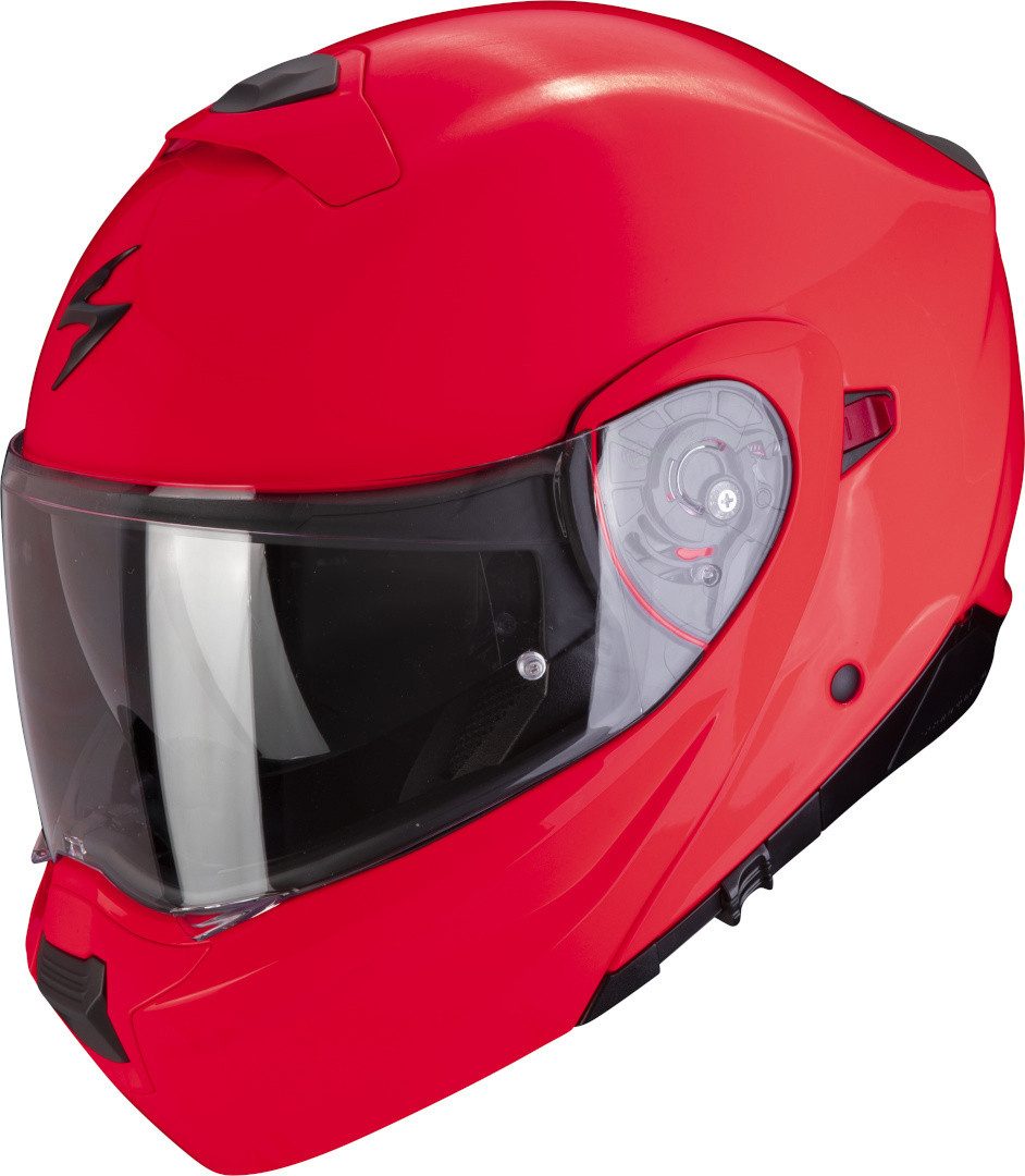 Scorpion Exo Motorradhelm EXO 930 Evo Solid Klapphelm, integriertes Sonnenvisier