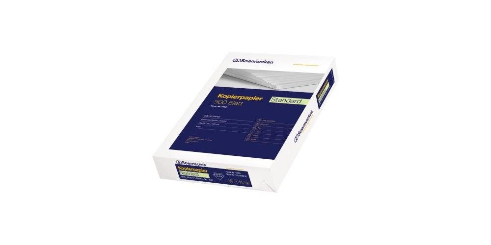 Soennecken Druckerpapier Papierformat: Standard 80 A4 Grammatur: g/m² DIN Kopierpapier