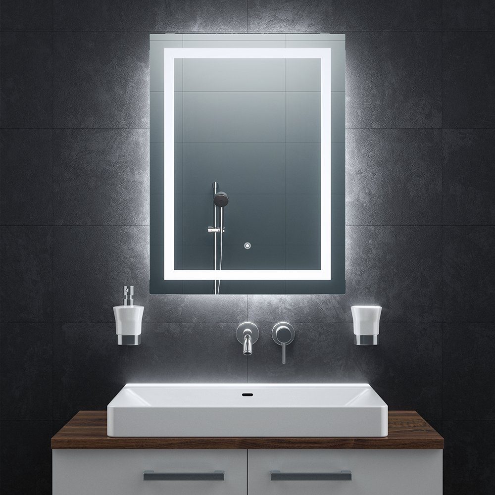 Bringer Badspiegel BRS102, Badezimmerspiegel mit Anti-Beschlag und Speicher günstig online kaufen