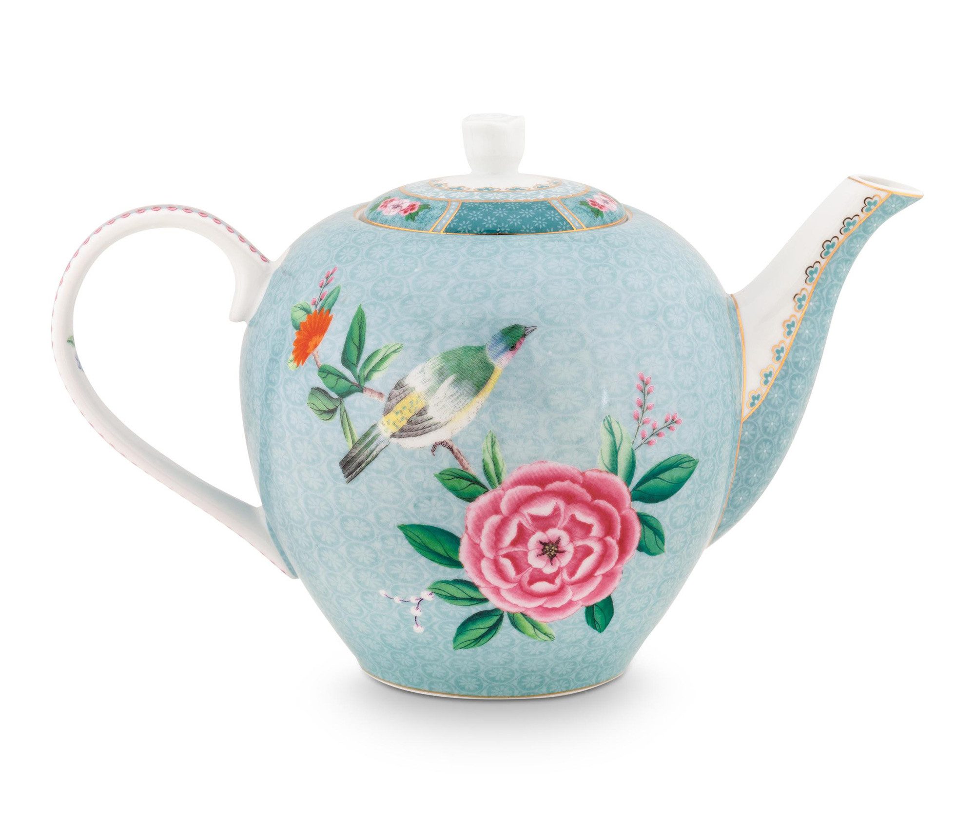 Geschirr Pip Studio Teekanne Blushing Blushing Birds, blau