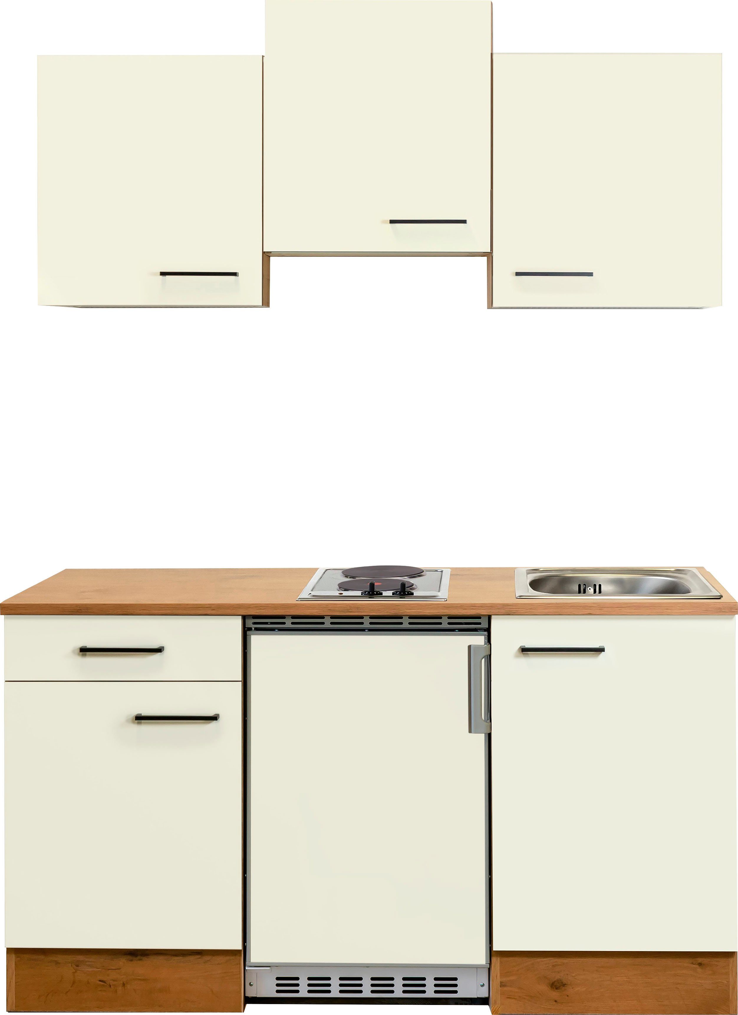 Flex-Well Küchenzeile Vintea, mit E-Geräten, Breite 150, 5 cm