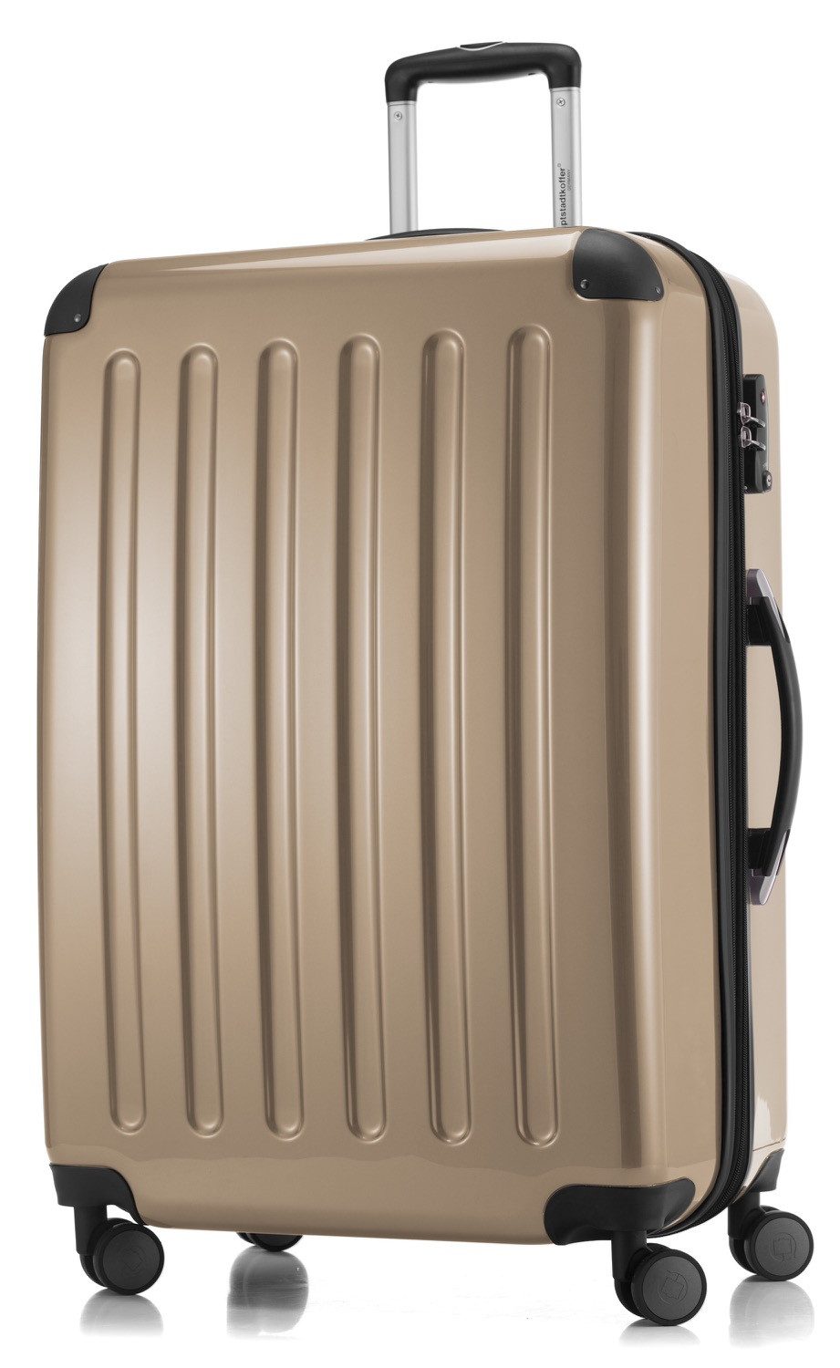 Hauptstadtkoffer Hartschalen-Trolley Alex, 4 Rollen, 3er Koffer-Set, 4 Rollen, TSA 235L