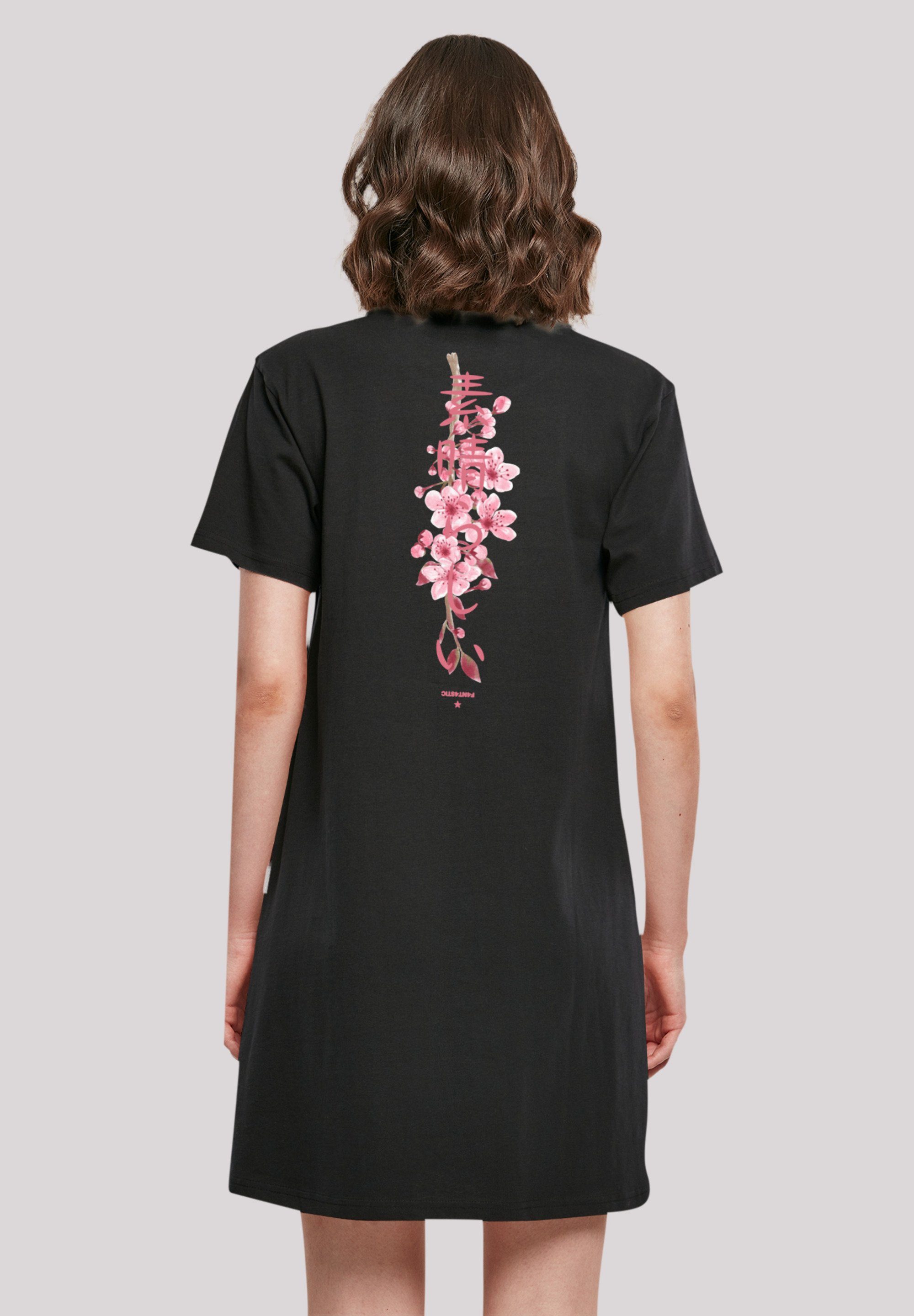 Shirtkleid Cherry Blossom Damen T-Shirt Kleid