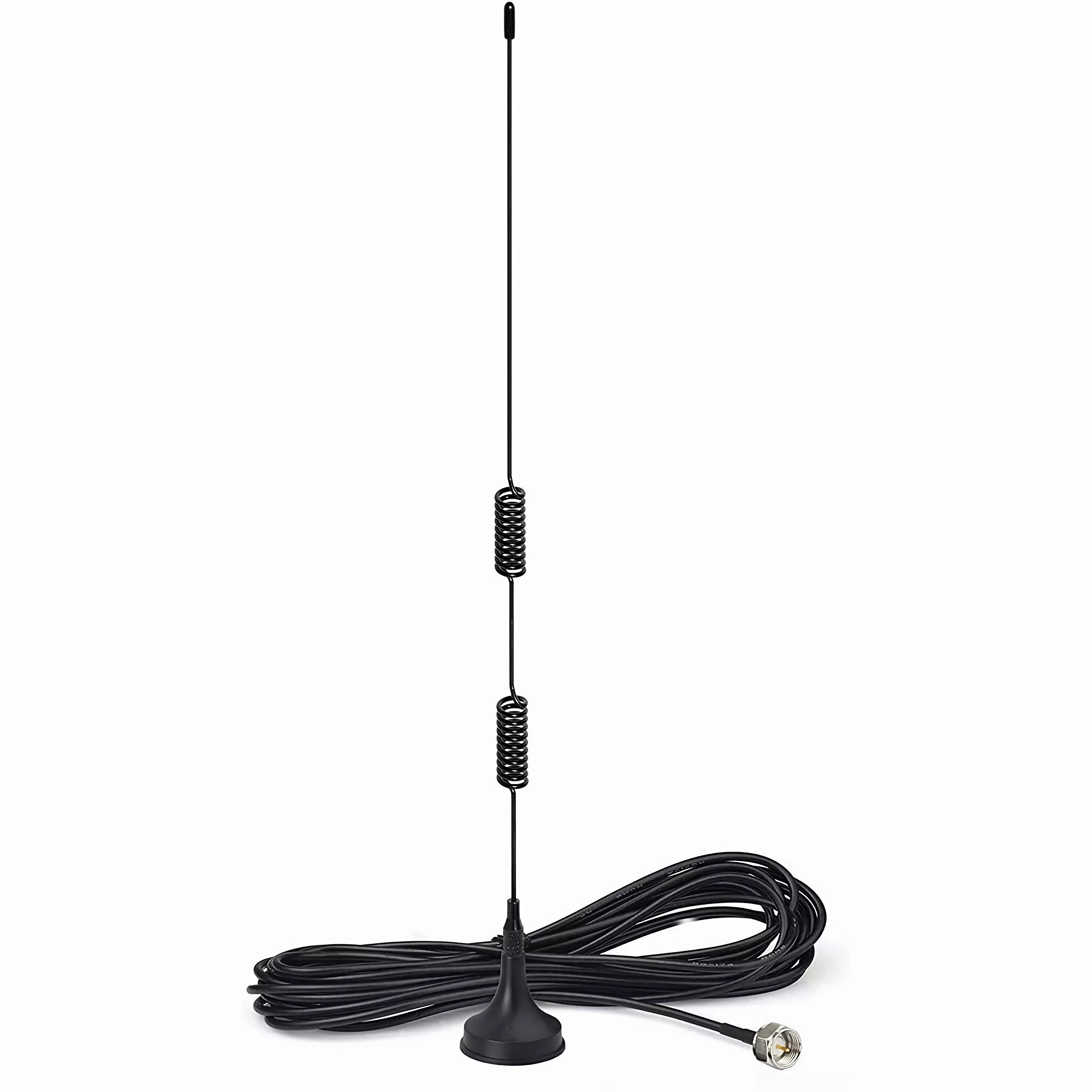 Bolwins O56C DAB UKW FM Radio Antenne 3m Kabel & Magnetfuß für Digitales Radio Innenantenne (FM (UKW), für für Innenbereich, Verstärkung: 7 dB), FM-Dipolantenne Signalverstärkung Einfache Installation