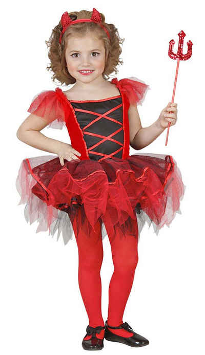 Widmann S.r.l. Kostüm Ballerina Teufelin Kostüm Mädchen