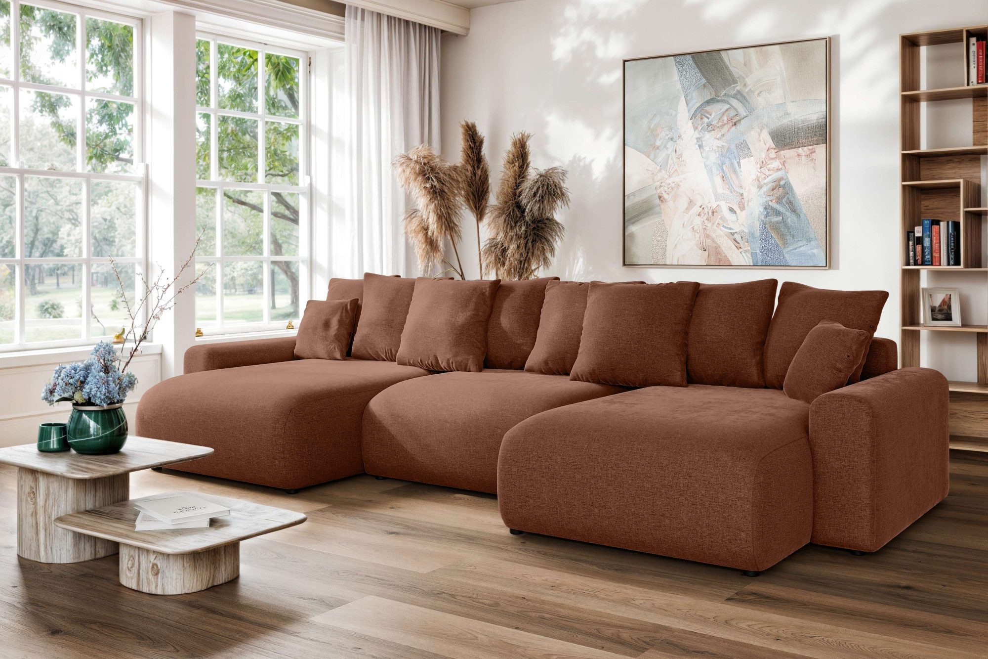 Home affaire Wohnlandschaft LAKESIDE mit Bettfunktion günstig online kaufen