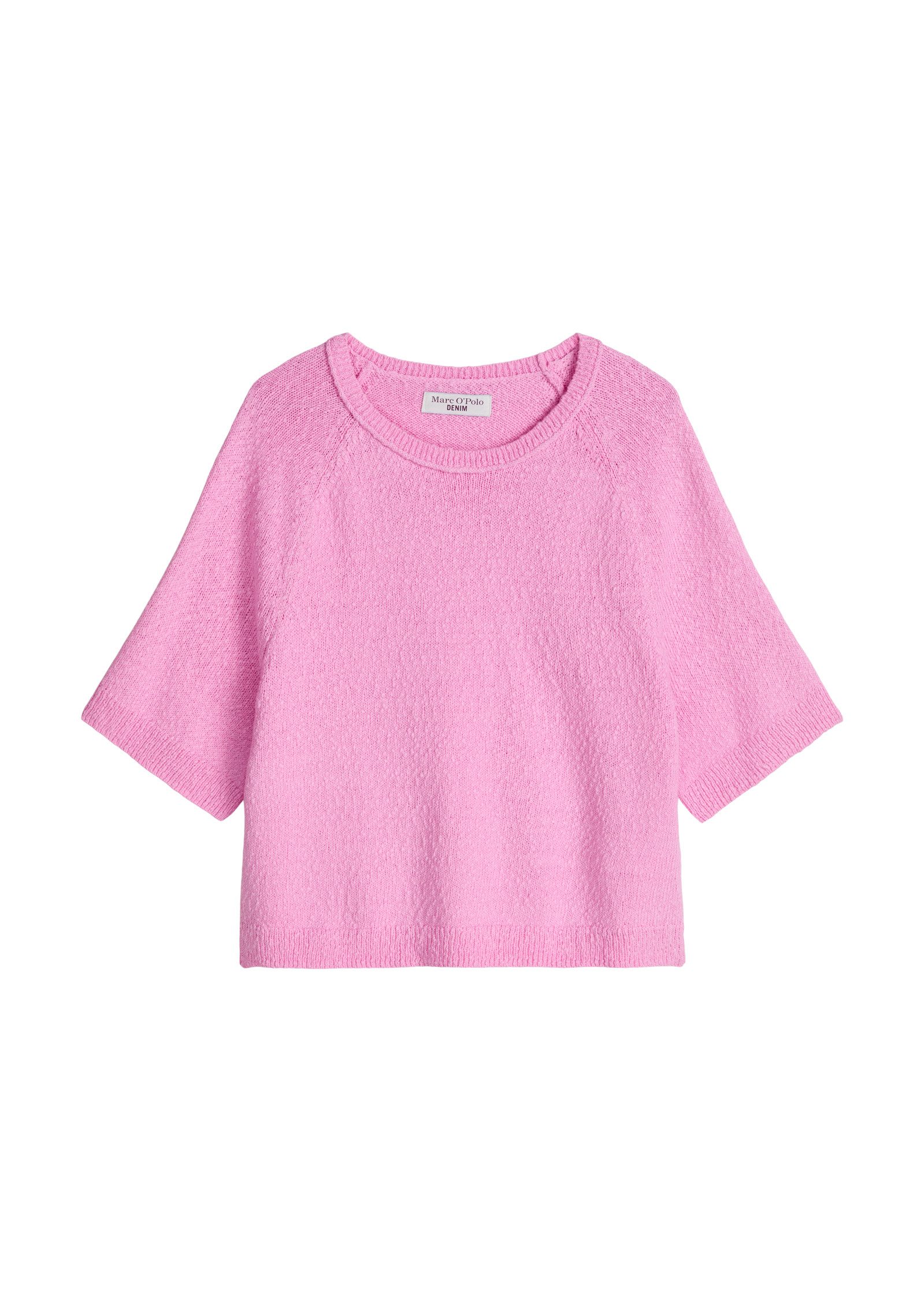 Marc O'Polo DENIM Kurzarmpullover regular aus Cotton Slub Garn günstig online kaufen