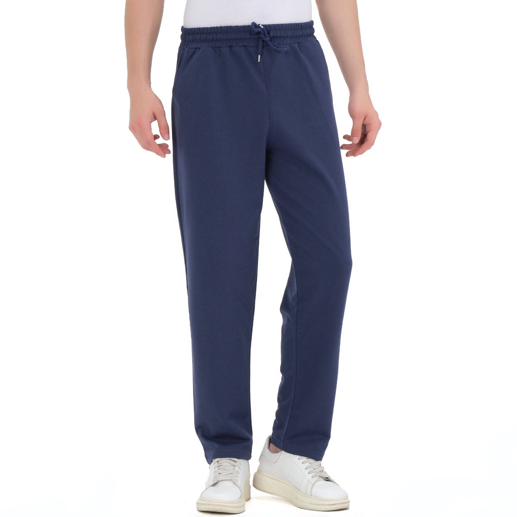 ROSS CAMP Jogginghose Sporthose Herren (2-tlg) Baumwolle