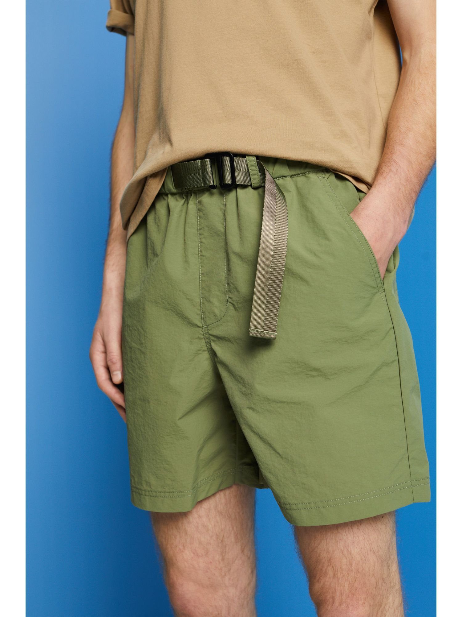 mit Shorts integriertem Gürtel Esprit (1-tlg) Shorts