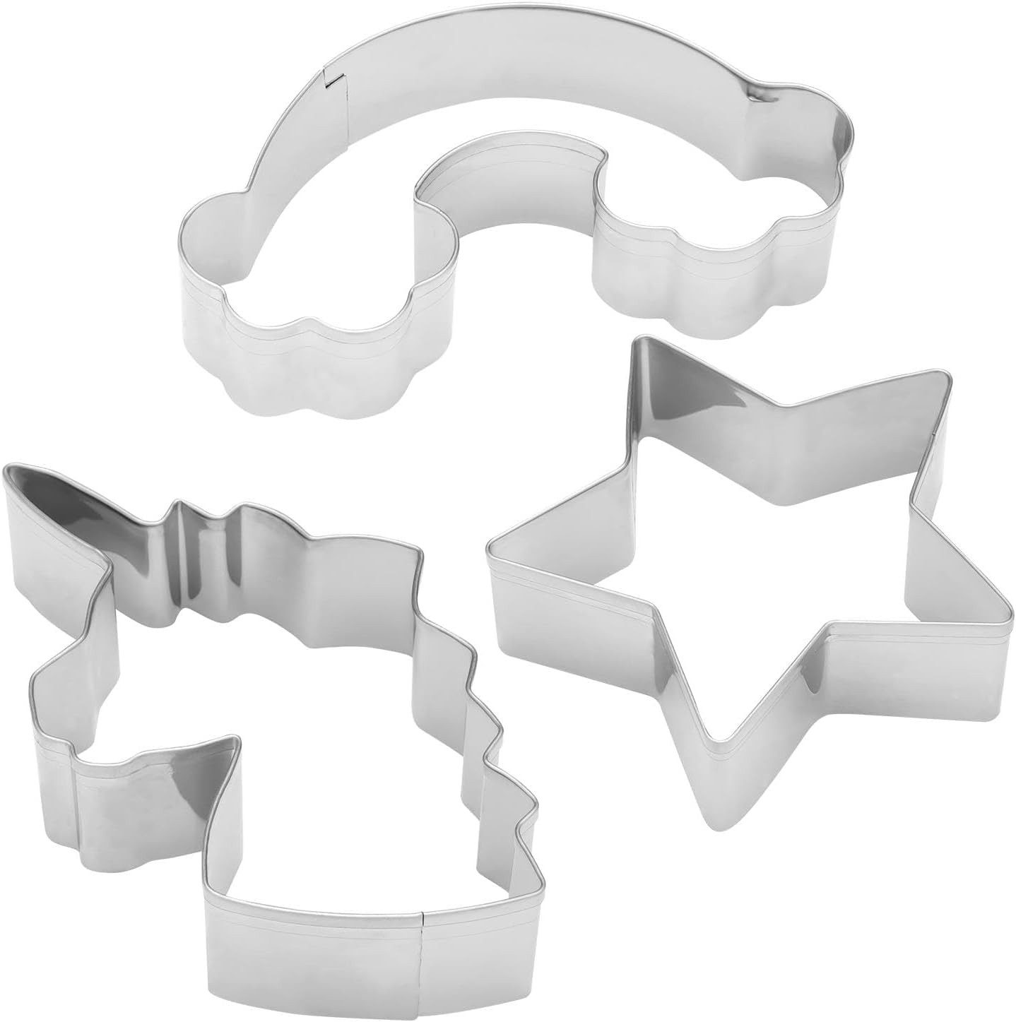 Sheepworld Ausstechform Sheepworld Ausstechformen Ausstecher-Set 3er Kinder Motiv Einhorn