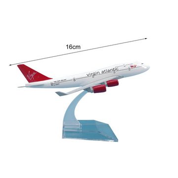 Rutaqian Spielzeug-Flugzeug Flugzeug Spielzeug, Simulation Legierung Flugzeug Modell Dekoration