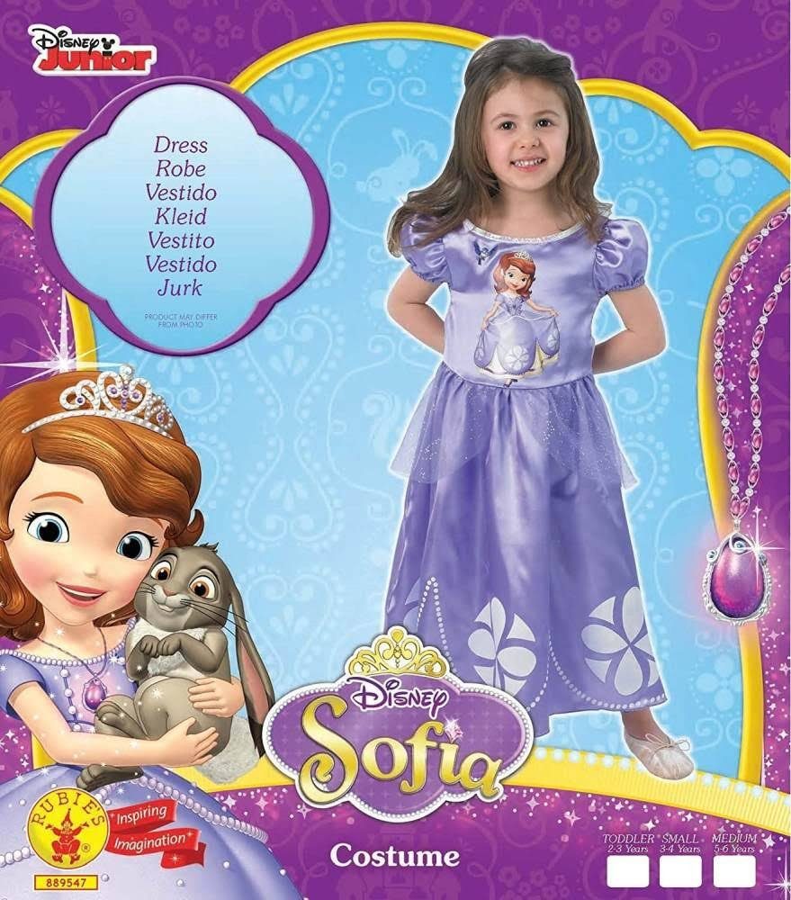 Rubie´s Prinzessin-Kostüm Disney Sofia - Prinzessin Faschingskostüm Kinder, Prinzessinnenkleid aus der bekannten Disney Animationsserie