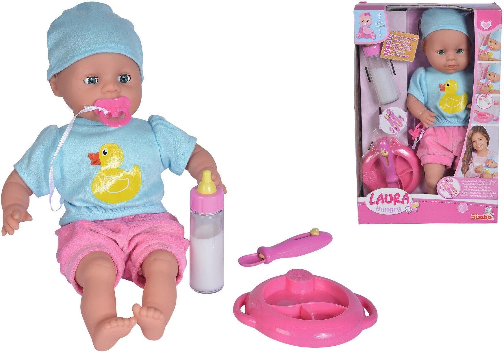 SIMBA Babypuppe My Love, Laura Hungry (4-tlg)