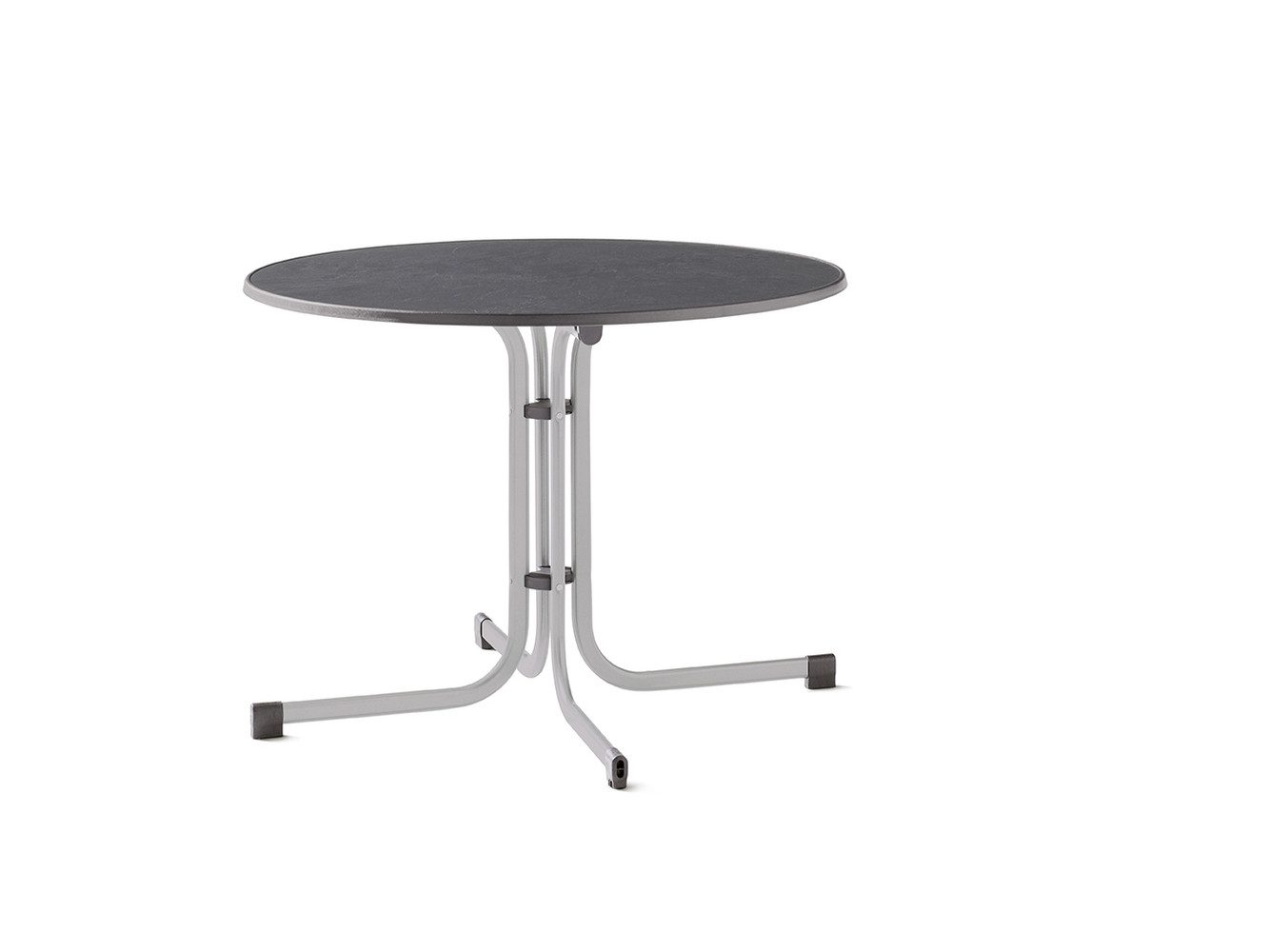 Klapptisch in Schiefer anthrazit, mecalit®-PRO - 72x99cm (HxD)