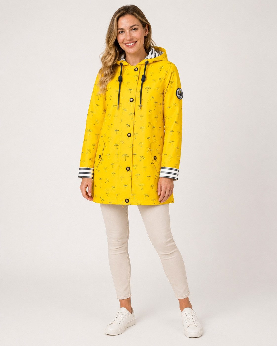 ankerglut Allwetterjacke Friesennerz Ankerglutwolke II Regenmantel, Longjacket auch in Großen Größen erhältlich