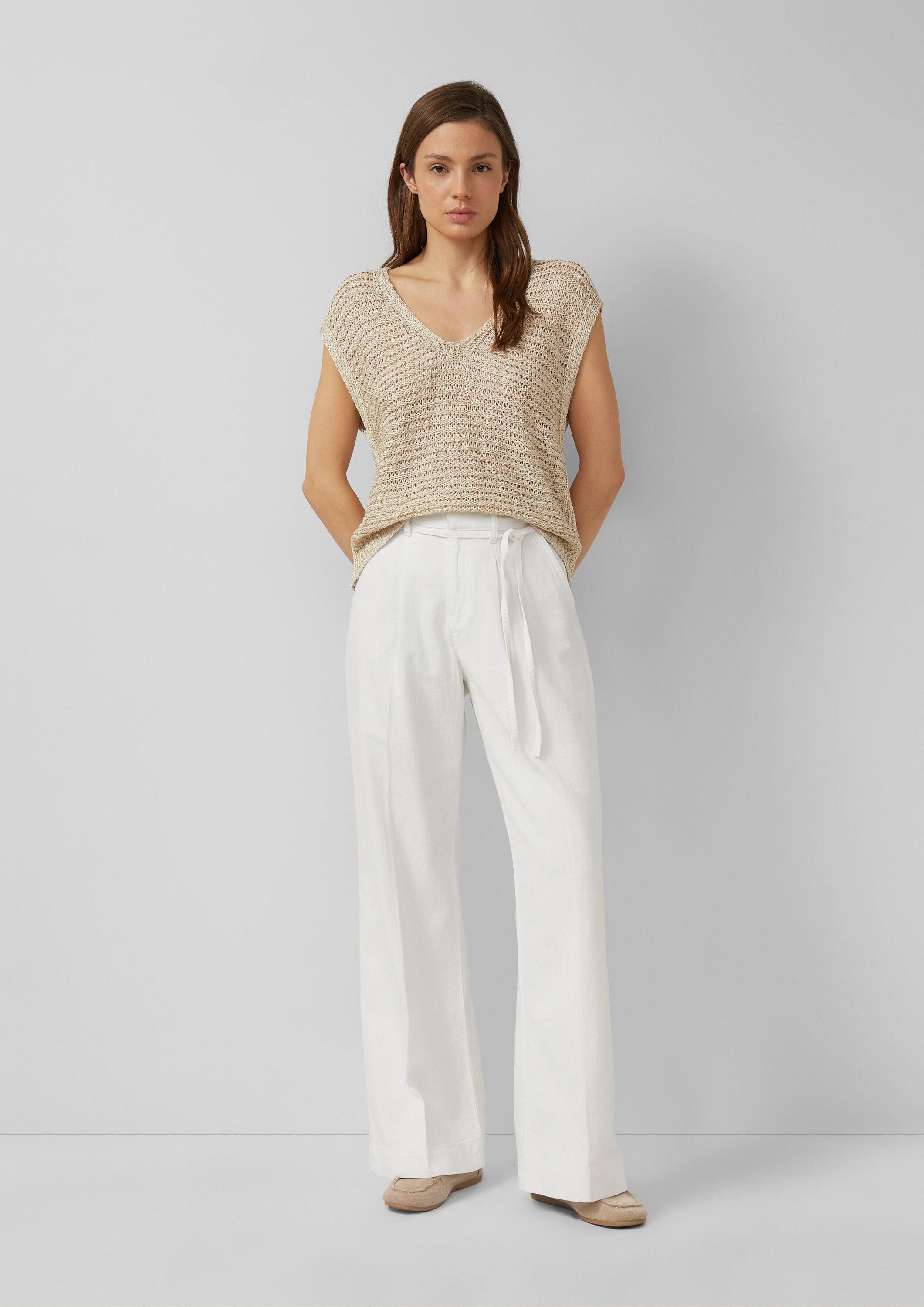 s.Oliver Weite Jeans Jeans-Hose SURI Jeans Suri / High Rise / Wide Fit / Elastikbund
