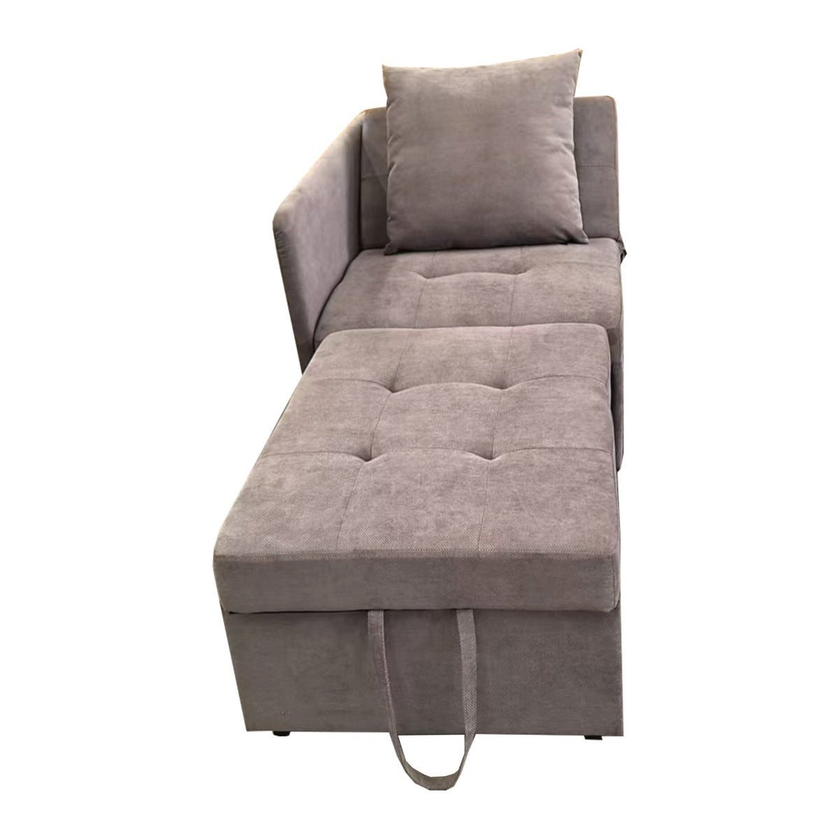 SIKAINI Sofa Schlafsofa aus Upholstered in Grau, fuer Wohnzimmer, Schlafsofa, Komfortable Polsterung
