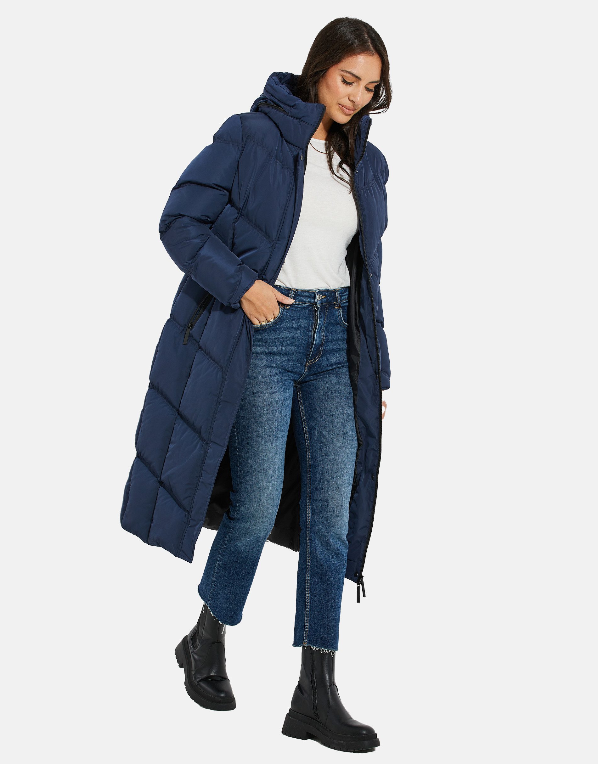 Threadbare Wintermantel THB Jotta Longline Padded Coat (1-tlg) im langen Sc günstig online kaufen