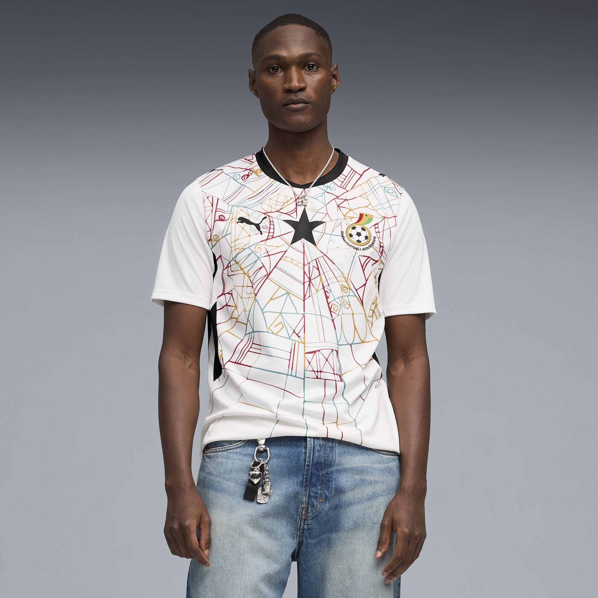 PUMA Trainingsshirt Ghana 2026 Heimtrikot Herren