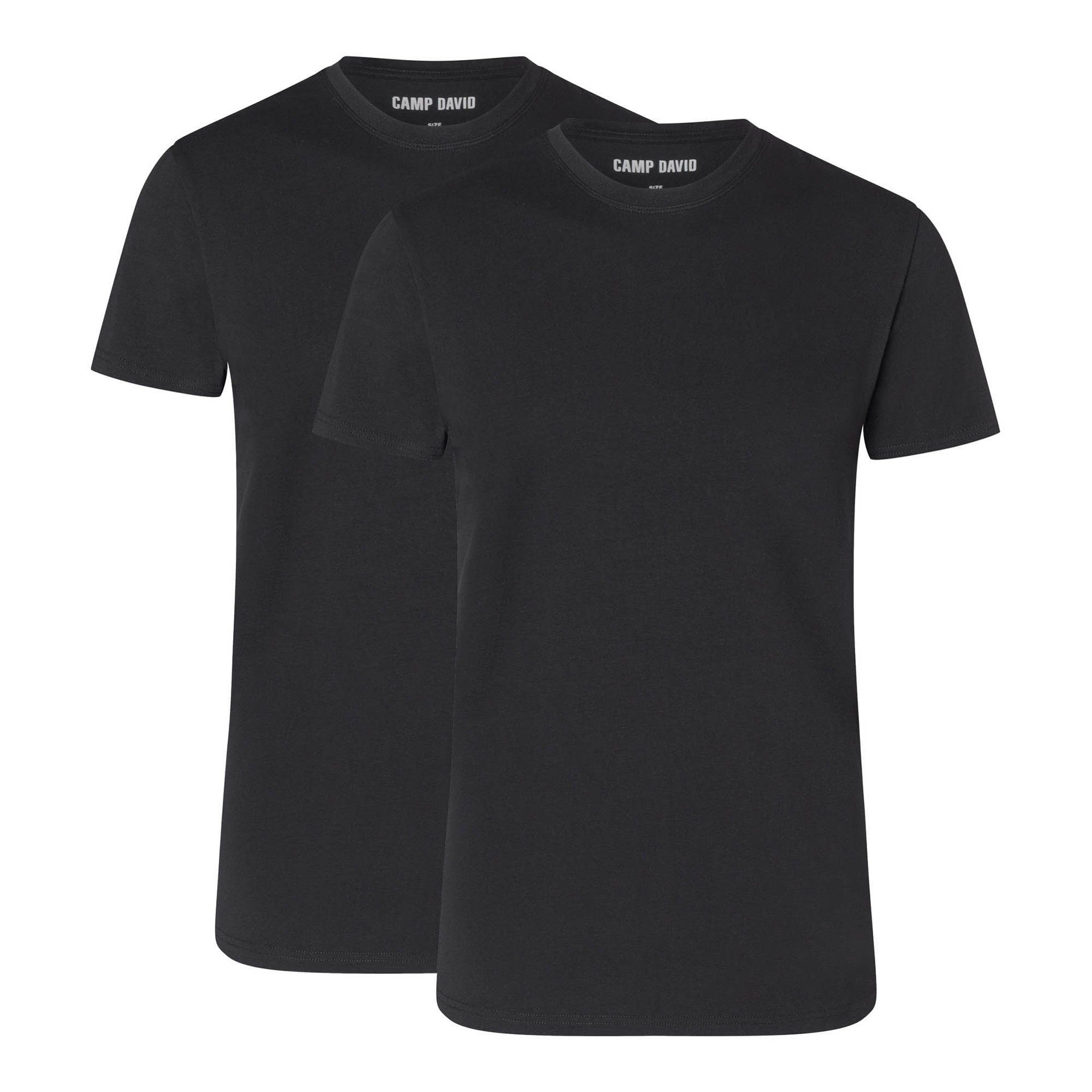 CAMP DAVID T-Shirt "T-Shirt 2er Pack" günstig online kaufen