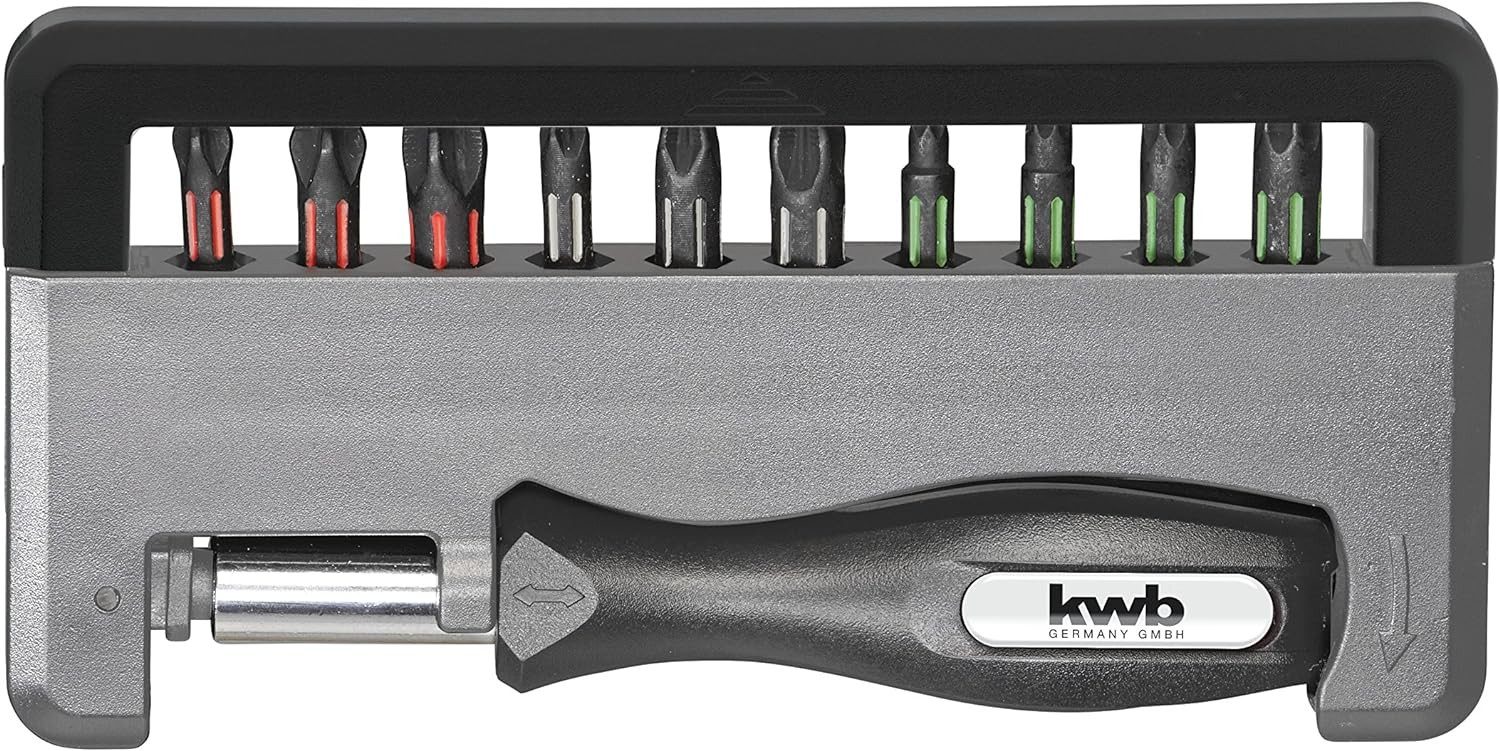 kwb Werkzeugset Handy Bitb Torsion PH-PZ-T 12T, 152010 Handy Torsion Bit-Box  12-tlg. inkl. Bit-Halter und Handgr