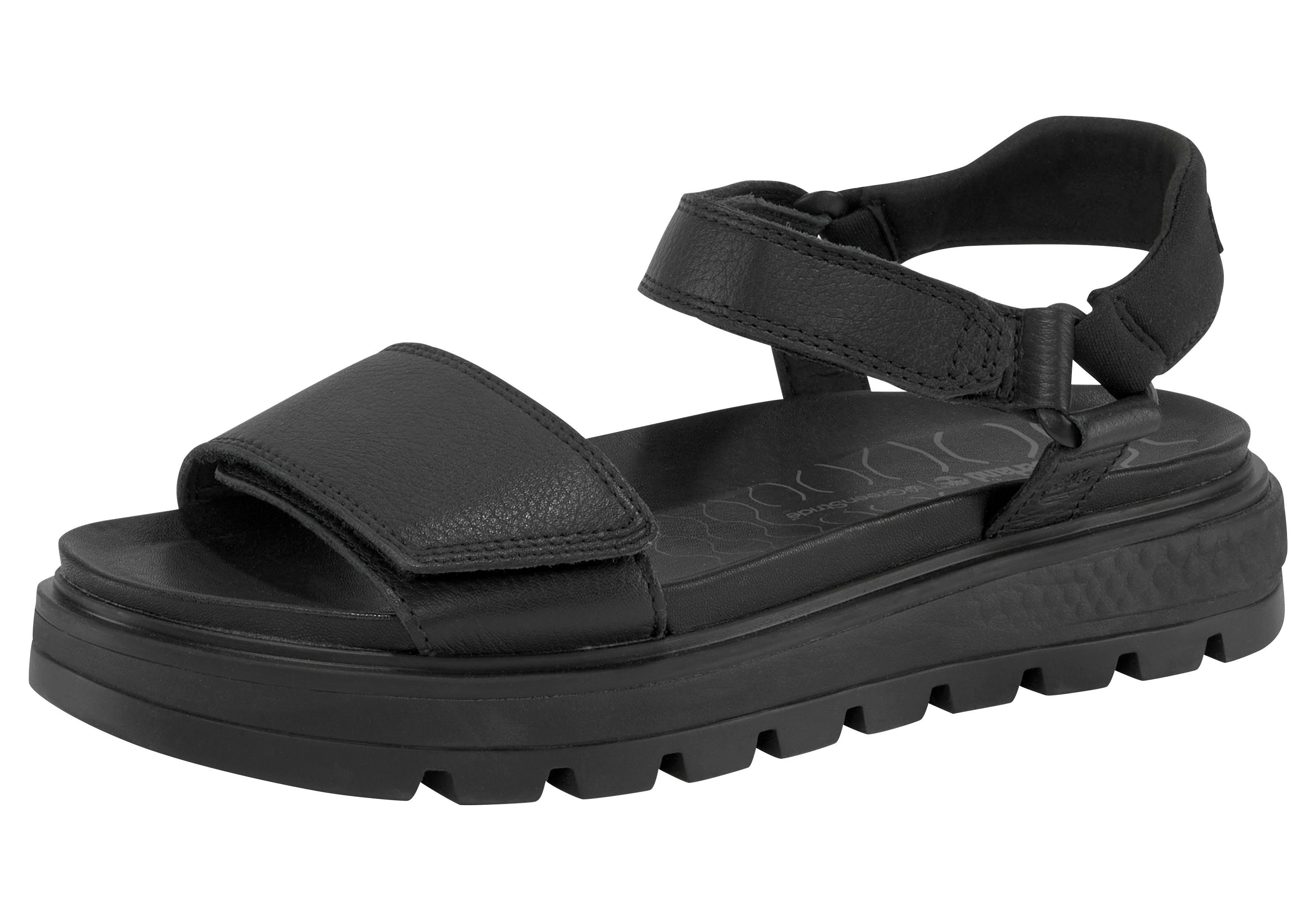 Timberland Ray City Sandal Velcro Sandale mit Klettverschluss schwarz