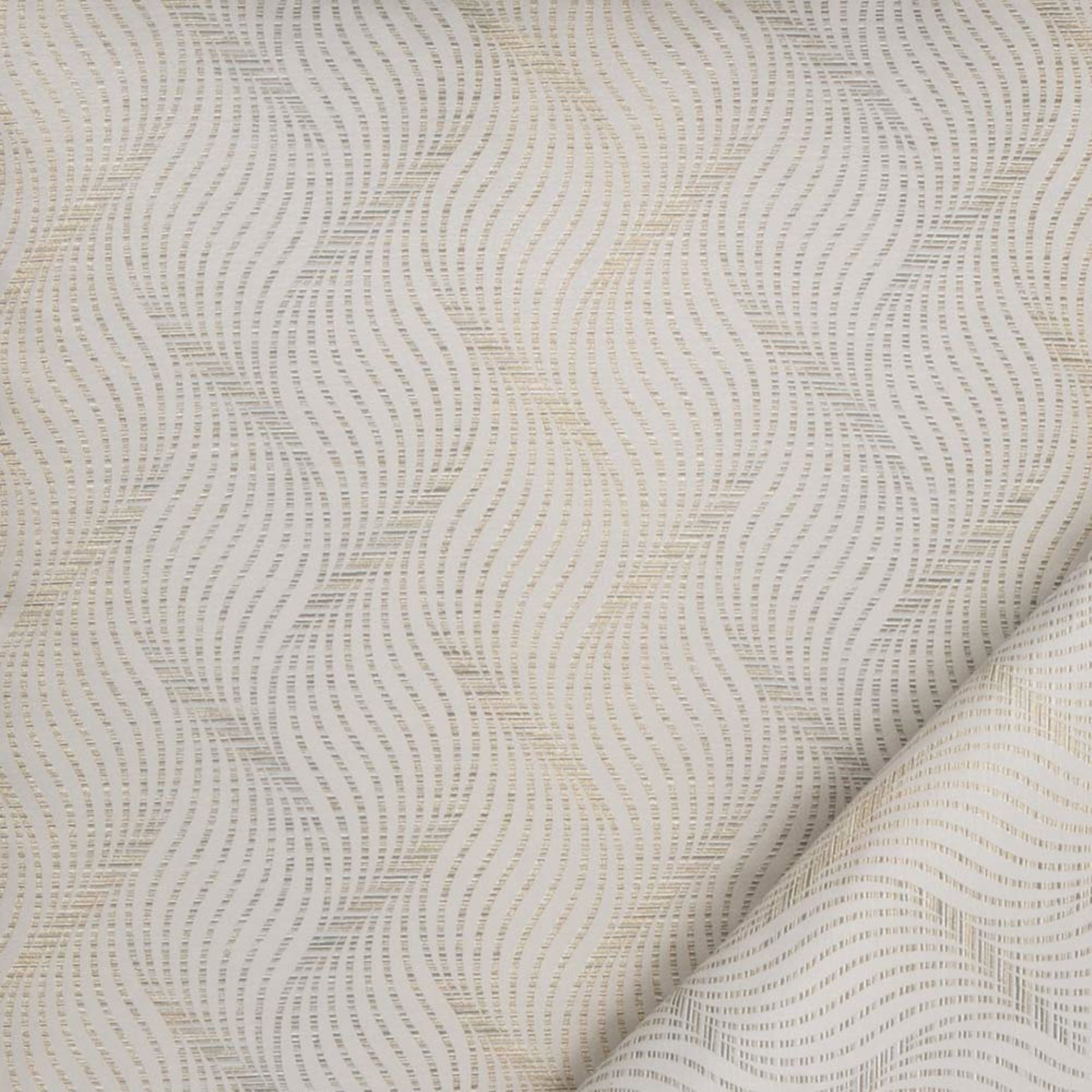 Estella Bettwäsche Estella Mako Jersey Bettwäsche 135x200 Ruben creme Spiralen Wellen, Mako-Jersey, 2 teilig, für Sommer und Winter