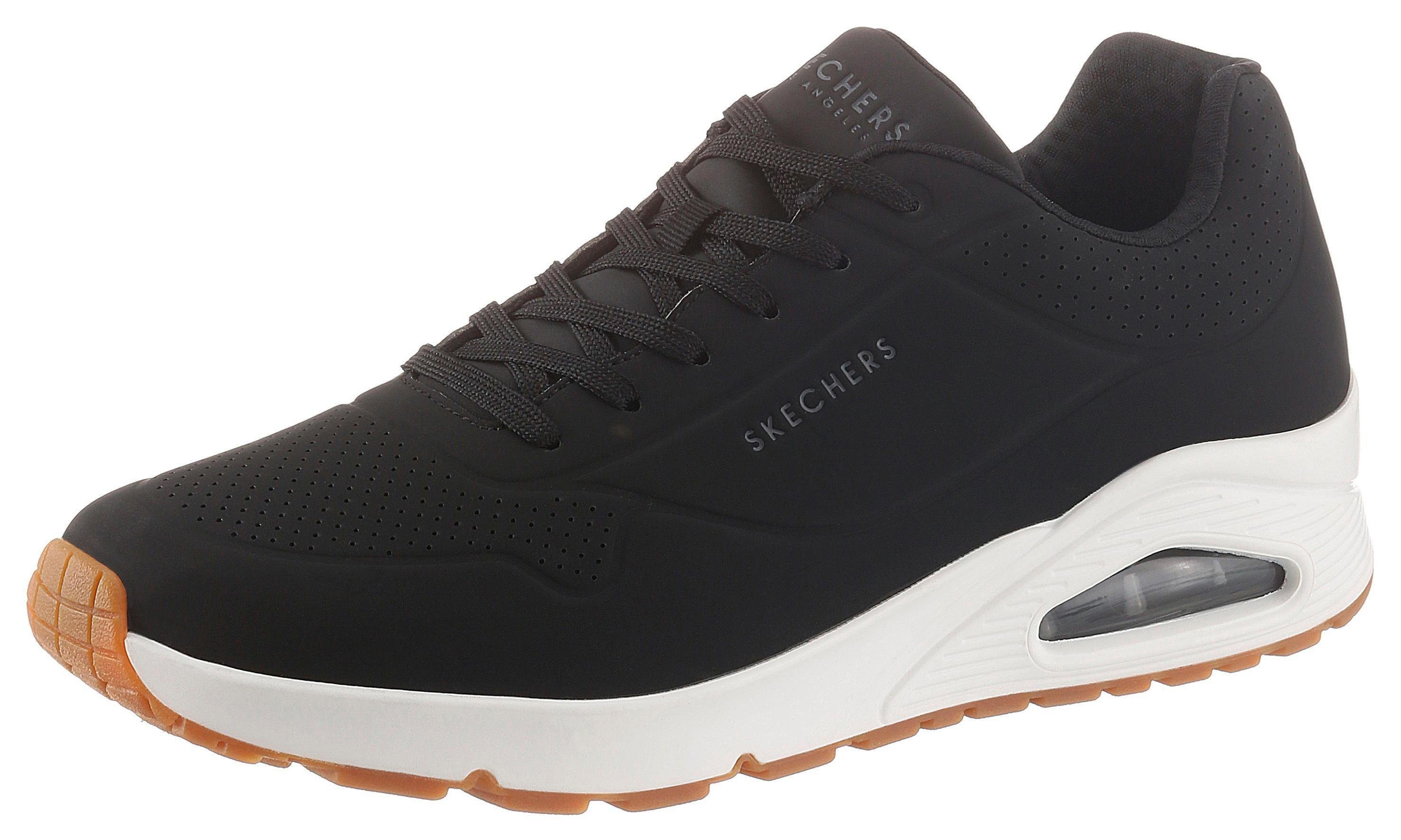 Skechers Uno - Stand on Air Sneaker mit extra Dämpfung, Freizeitschuh, Halbschuh, Schnürschuh