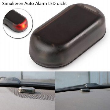 Houhence Alarmanlage Auto, LED Licht Simulieren Nachahmung Warnung Blinklampe Alarmanlage