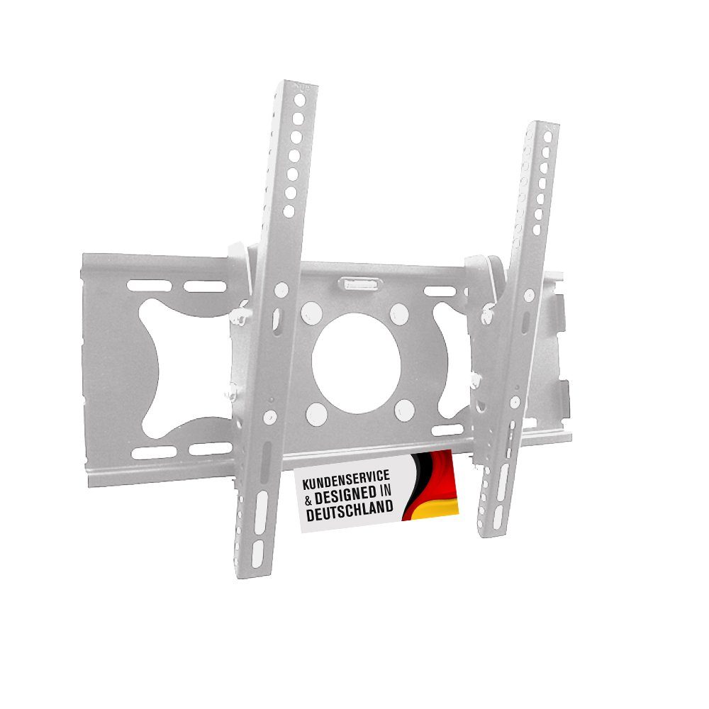 Duke-Handel TV-Wandhalterung Wandhalter Wandhalterung LCD Plasma TV Tom, 23" - 42", (bis 42,00 Zoll, TV-WAND-SET, 1-tlg., TV Wandhalterung mit Montagematerial, integrierter Wasserwaage, Quickslide-System)