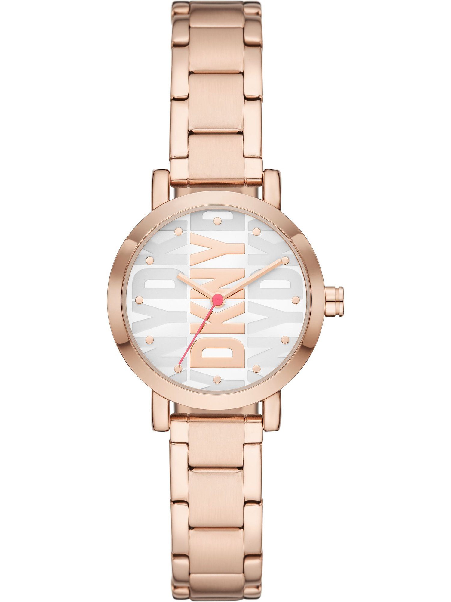 Quarzuhr DKNY Damen-Uhren Analog Quarz