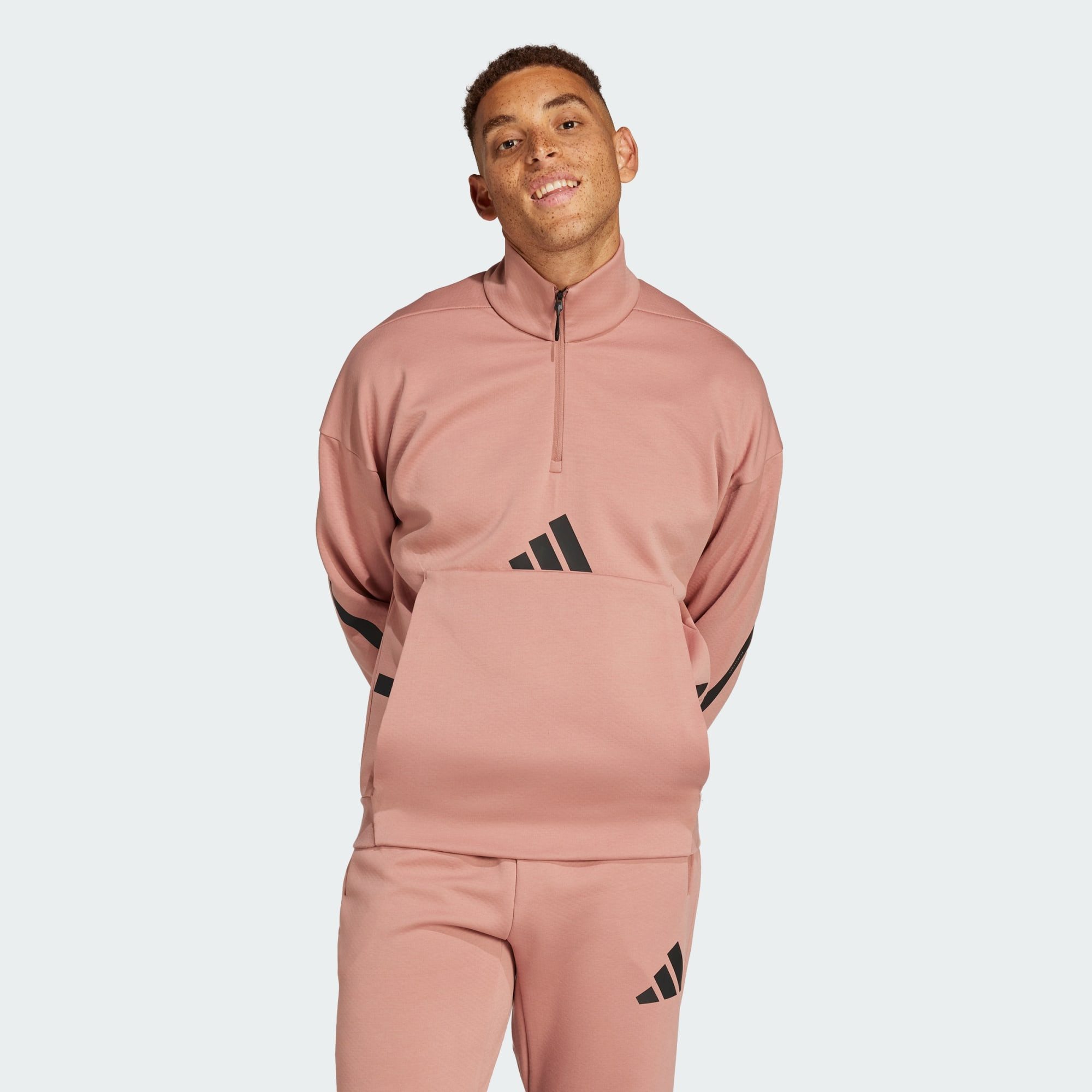 adidas Sportswear Sweatshirt ADIDAS Z.N.E. QUARTER-ZIP SWEATSHIRT (1-tlg)