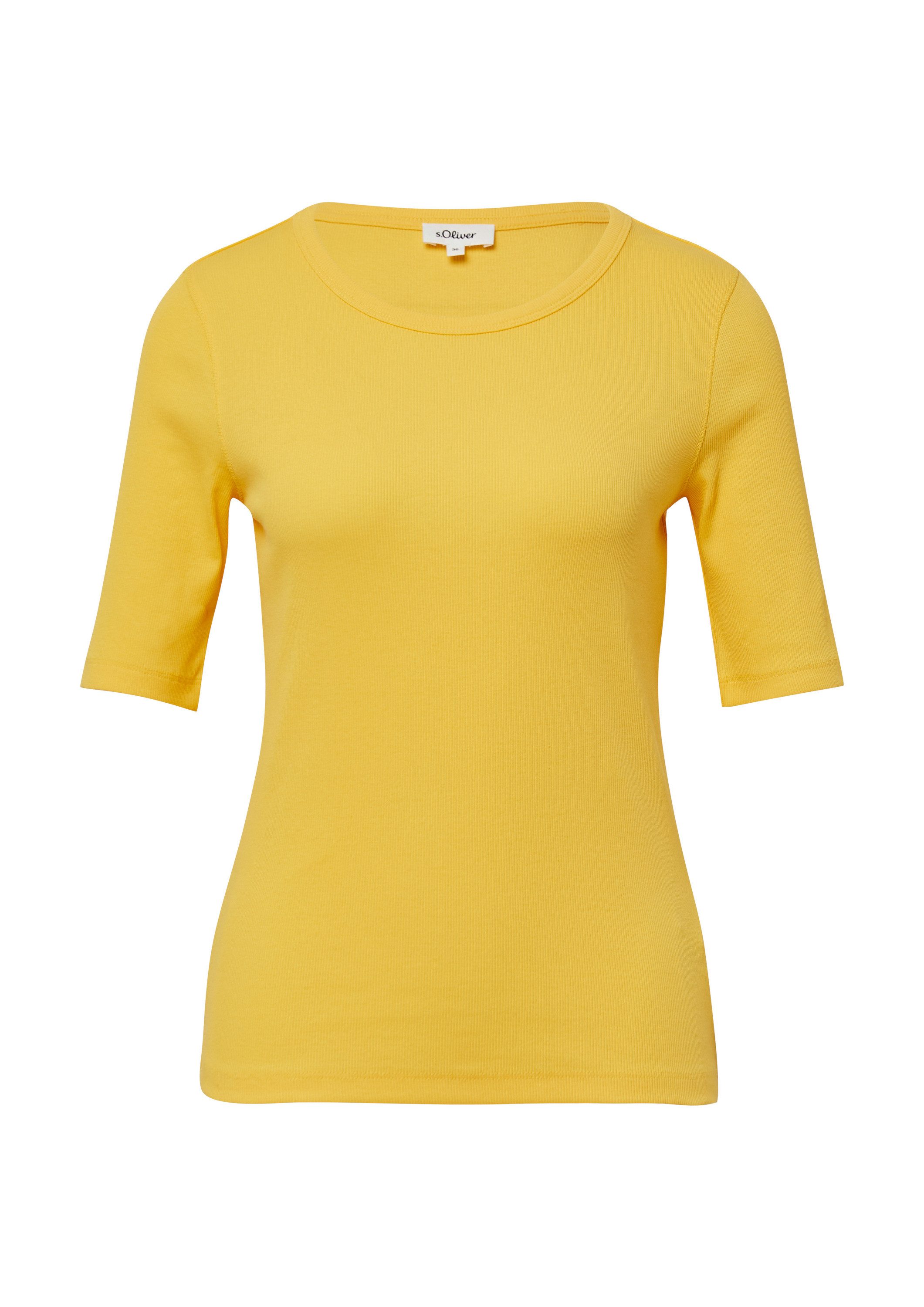 s.Oliver Kurzarmshirt T-Shirt (1-tlg) günstig online kaufen