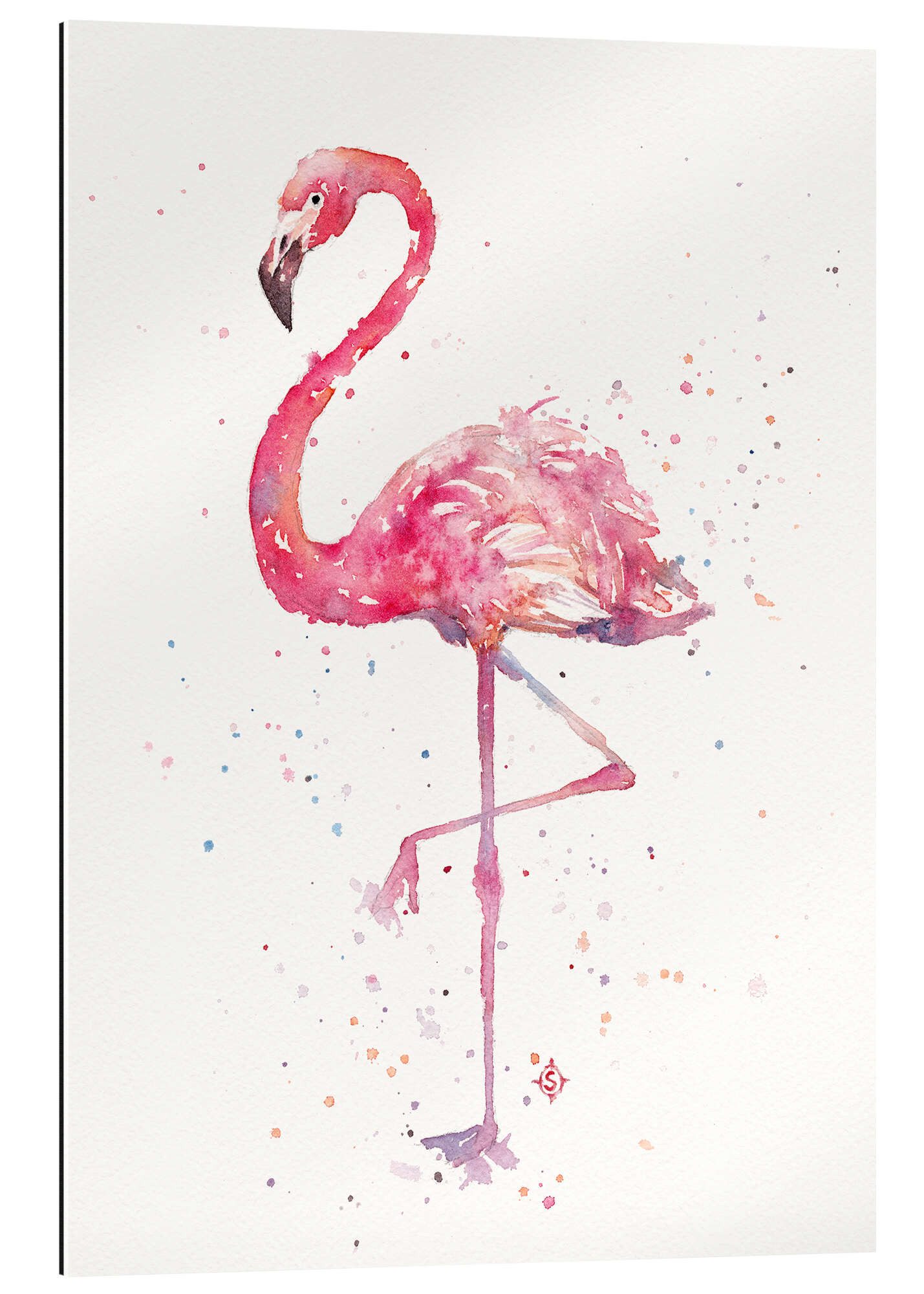 Posterlounge XXL-Wandbild Sillier Than Sally, Fancy Flamingo, Mädchenzimmer Skandinavisch Kindermotive